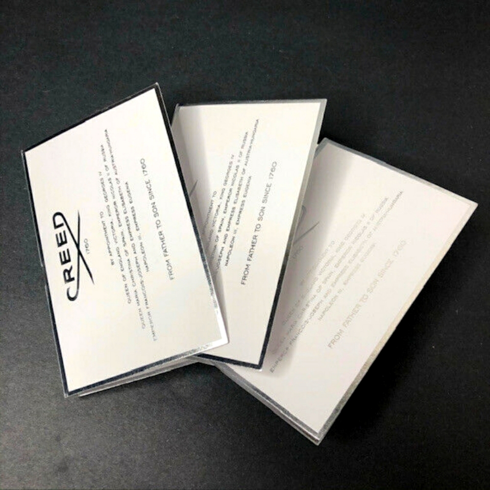 Creed men's sample's